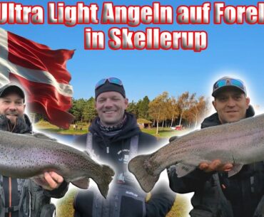 Ultra Light Angeln in Dänemark an der Anlage Skellerup