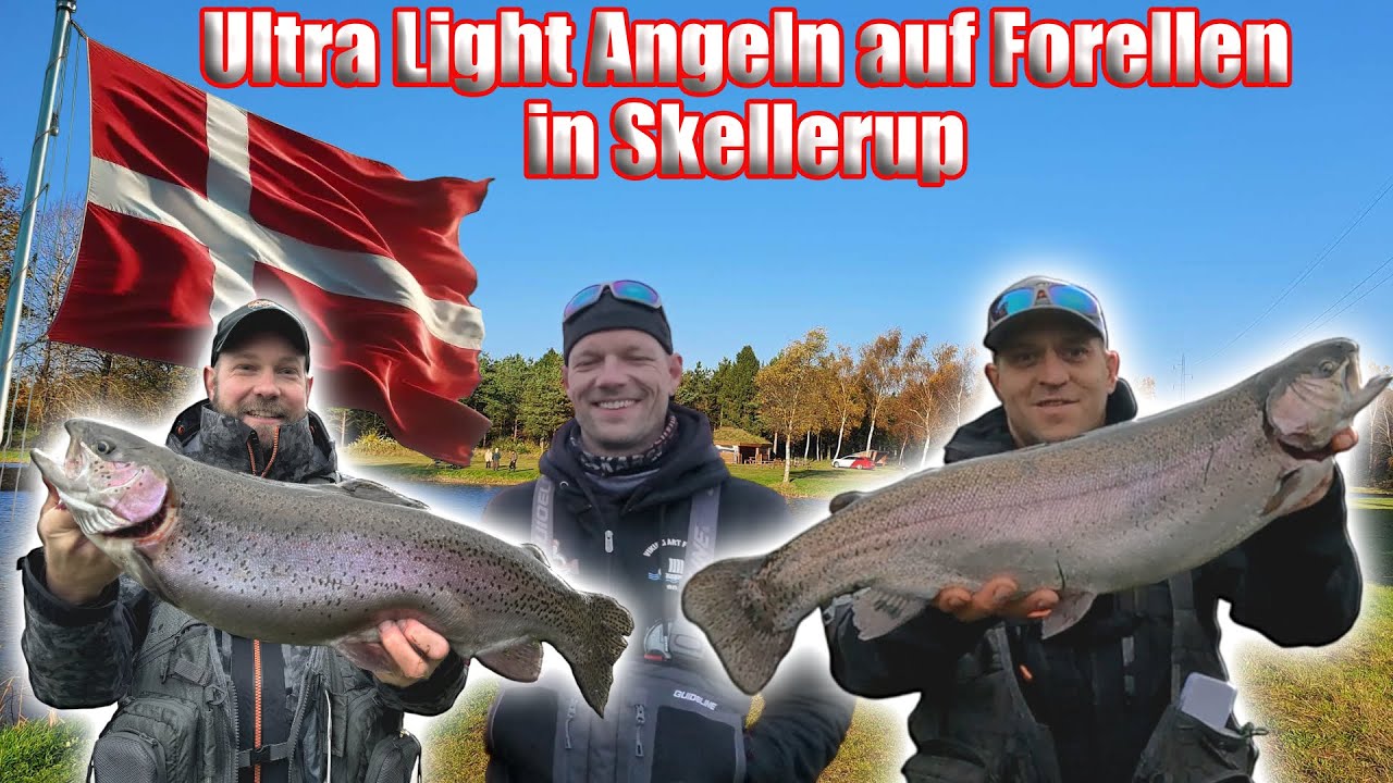 Ultra Light Angeln in Dänemark an der Anlage Skellerup Ultra Light Angeln in Dänemark an der Anlage Skellerup