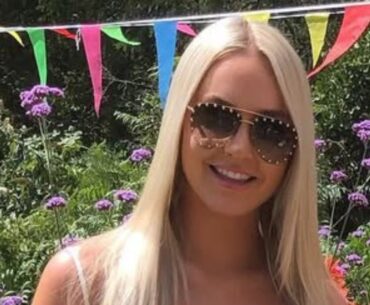 Charley Hull Stuns Fans in a Bra-less Chic White Skirt Look