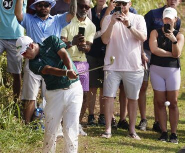 Matsuyama stays in front after 3rd round of PGA season opener