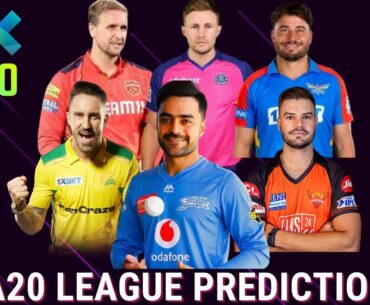 SA20 League Prediction | Dream11