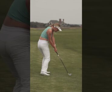 Golf swing path - Grace Charis #golf #golfgirl