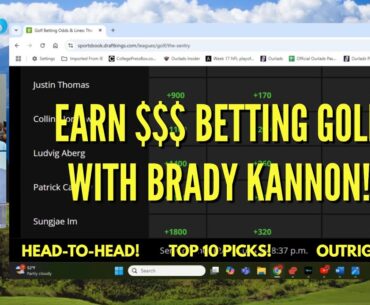 How to make money betting on golf: The Sentry Picks!