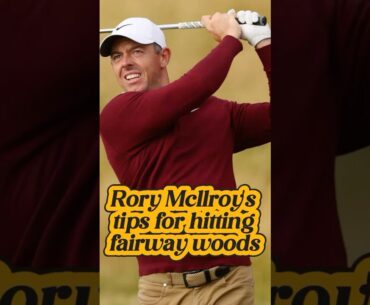 Rory Mcllroy's tips for hitting fairway woods of the deck #golf #capcutcaptions #fyp #shorts #foryou