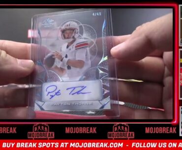 Personal Break For Gordon A. - 2024 Leaf Trinity Football Hobby Box - 01.03.25