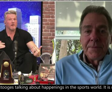 Nick Saban on targeting no-call in the Peach Bowl and Sugar Bowl postponement | The Pat McAfee Show