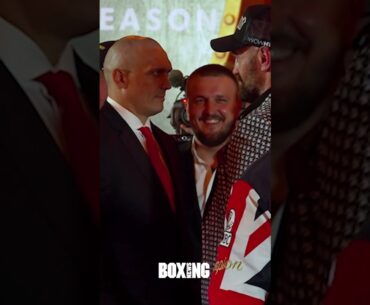 Oleksandr Usyk vs Tyson Fury 2 Face-Off