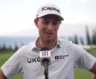 Will Zalatoris Discusses Kicking Off 2025 Golf Season, 2025 The Sentry Tournament | Flash Interview