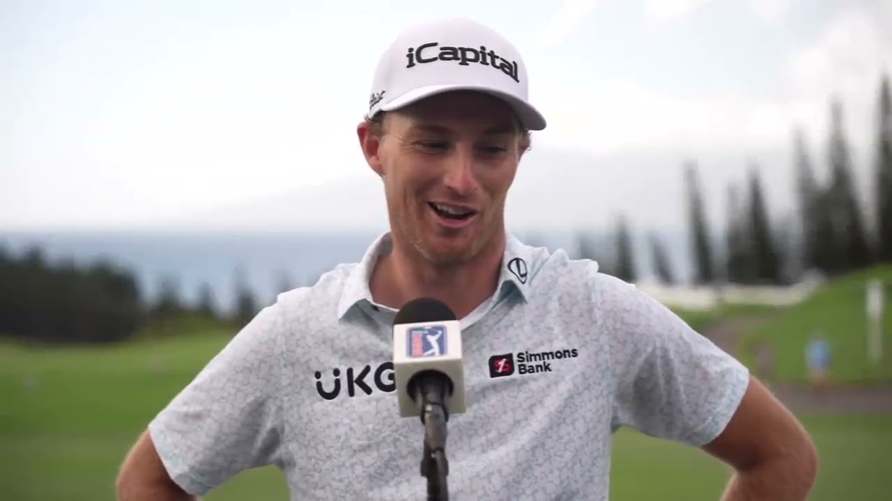 Will Zalatoris Discusses Kicking Off 2025 Golf Season, 2025 The Sentry Tournament | Flash Interview Will Zalatoris Discusses Kicking Off 2025 Golf Season, 2025 The Sentry Tournament | Flash Interview