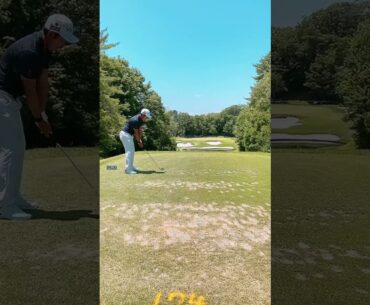 #金谷拓実 プロ　第91回日本プロゴルフ選手権大会 2024 予選2日目　2024/7/5 #golf #ゴルフ #日本プロゴルフ選手権 #志野 4番 #ティーショット #ショートホール #PING