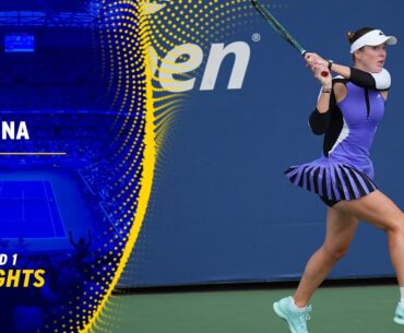 Elina Svitolina vs. Maria Carle Highlights | 2024 US Open Round 1