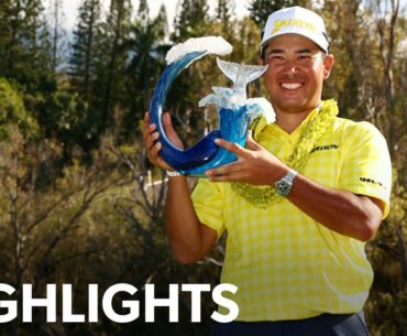 Hideki Matsuyama fires 8-under 65 | Round 4 | The Sentry | 2025