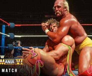 FULL MATCH — Hulk Hogan vs. Ultimate Warrior — Champion vs. Champion Match: WrestleMania VI