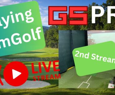 Playing golf with GSPRO
