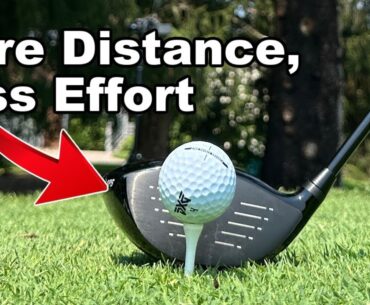 More Distance WITHOUT More Effort in Your Golf Swing