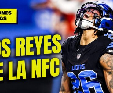 Lions ganan la NFC y tenemos horarios Playoffs NFL 2025