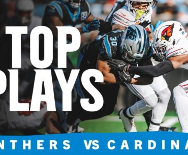 Top plays and highlights in Panthers overtime win vs. Arizona Cardinals | Carolina Panthers
