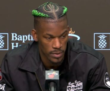 Jimmy Butler basically requests a trade from the Miami Heat in postgame interview 😳
