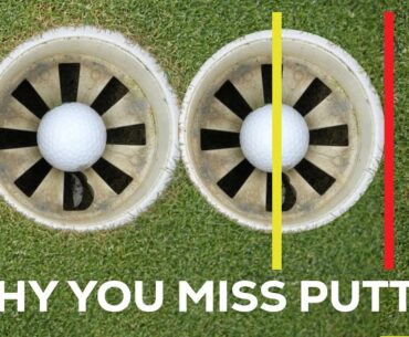 Why you aim putts wrong and miss could be simple