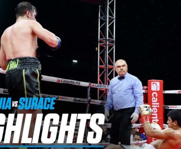UPSET ALERT! Jaime Munguia Gets KNOCKED OUT By Bruno Surace | FIGHT HIGHLIGHTS