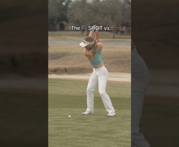 Slow mo vs. REAL shot