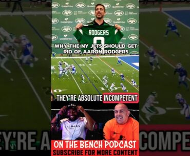 Should The NY Jets Bring Back Aaron Rodgers? Pink Says H*** NO! #nfl #aaronrodgers #nyjets #shorts