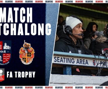 JOIN JONNY & GIO FOR OUR MATCH WATCHALONG IN THE FA TROPHY V SPENNYMOOR TOWN