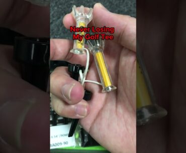 Never lose your golf tee again.  #golf #golftee