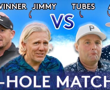 Can a Tour Pro and Ex-Premier League Footballer Beat Two Amateurs... With Just ONE Club?!