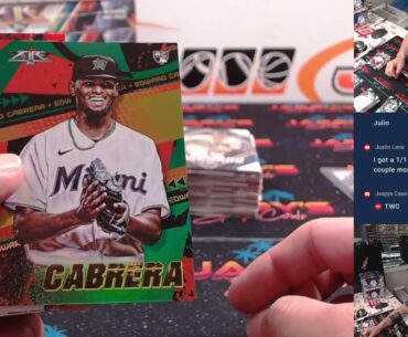 Tu, 01.07.25 || 2022 Topps Fire Baseball 6-Box Hobby 1/2 Case Break #1 *2 RT EACH*