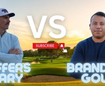 GOLF RIVALS CLASH IN INTENSE 1v1 STROKE PLAY MATCH!