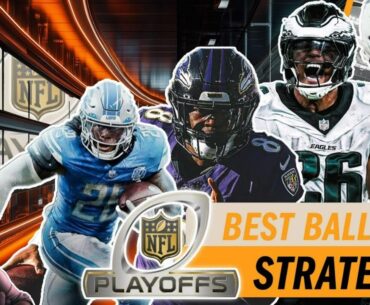 Underdog Playoff Best Ball Strategy w/StatATL & Krutches: How To Win NFL Playoff Best Ball - 1/7/25