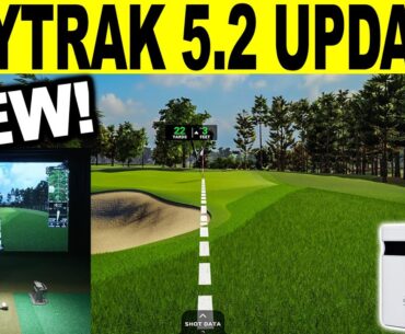 SkyTrak Golf Simulator 5.2 Software Update! This is HUGE for Practice!
