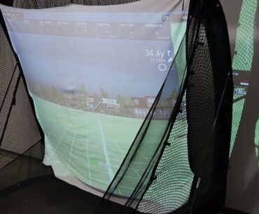#Nebula #Mars 3 is a GREAT Portable Golf Simulator Projector