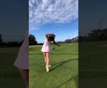 Kat Shee #golf #golfswing #shorts