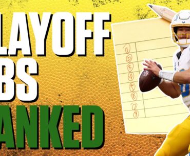 The QB Matt Ryan would pick to win 1 game in the playoffs | Playoff QB Power Rankings