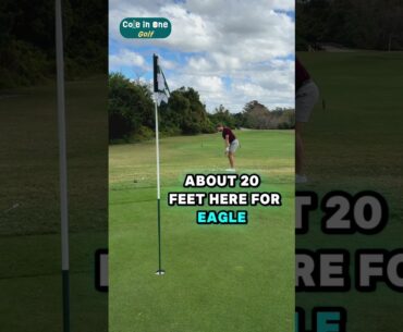 Let's Play a Par 4! #golf #improveyourgolf #golfswing #shorts