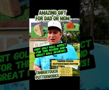 Check out Golf Ball Addict for ours and great reviews! #golfballaddict #timbertouch #golf #putter