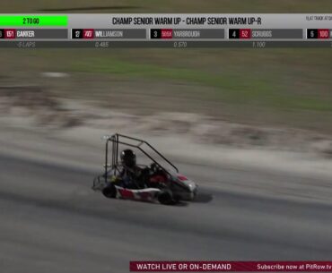 2024 Daytona Kart Week | Daytona International Speedway | December 30, 2024 | PitRow.tv Free Preview