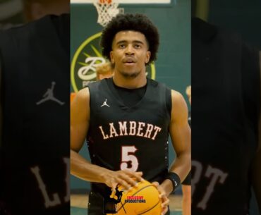 Lambert High School Guard #5 Cameron Bland vs Dacula High School #HighSchoolBasketball #MBB