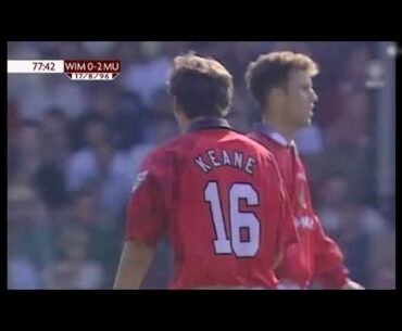 VINNIE JONES and ROY KEANE going against each other (1996)