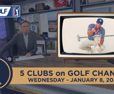 Bryson DeChambeau joins 5 Clubs on Golf Channel @brysondechambeau