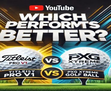 Titleist PRO V1 VS. PXG XTREME GOLF BALLS (RESULTS ARE SHOCKING)