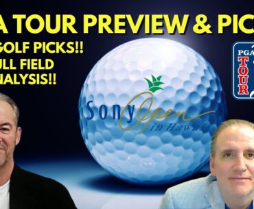 Golf Betting on PGA Tour: Sony Open Preview & Picks