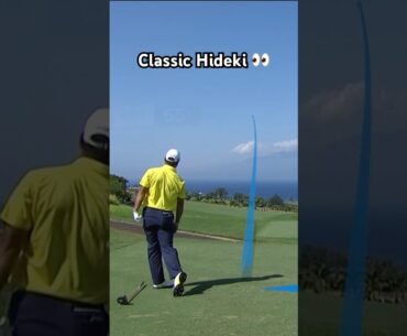 Typical Hideki Matsuyama club drop 😂