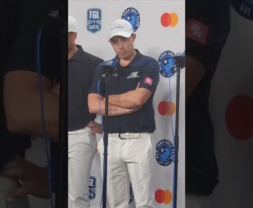 Xander Schauffele & Matt Fitzpatrick lick their wounds after an Opening Night #TGL BEATING