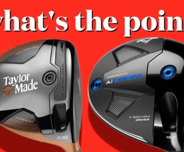 Are these MINI drivers worth buying - Callaway Paradym Ai Smoke versus TaylorMade BRNR mini driver.