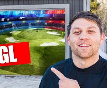 How to Build The TGL Golf Simulator at Home! (Step by Step DIY GOLF SIM)