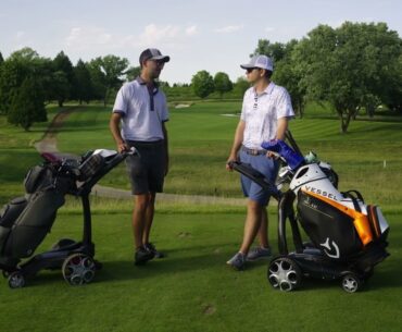 WiscoGolfAddict Discusses Electric Caddies & the Stewart Q Follow