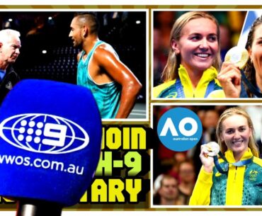 A.Titmus, J. Fox to join J. McEnroe join Channel 9 for the Australian Open| 2025 AO begin on Jan 12